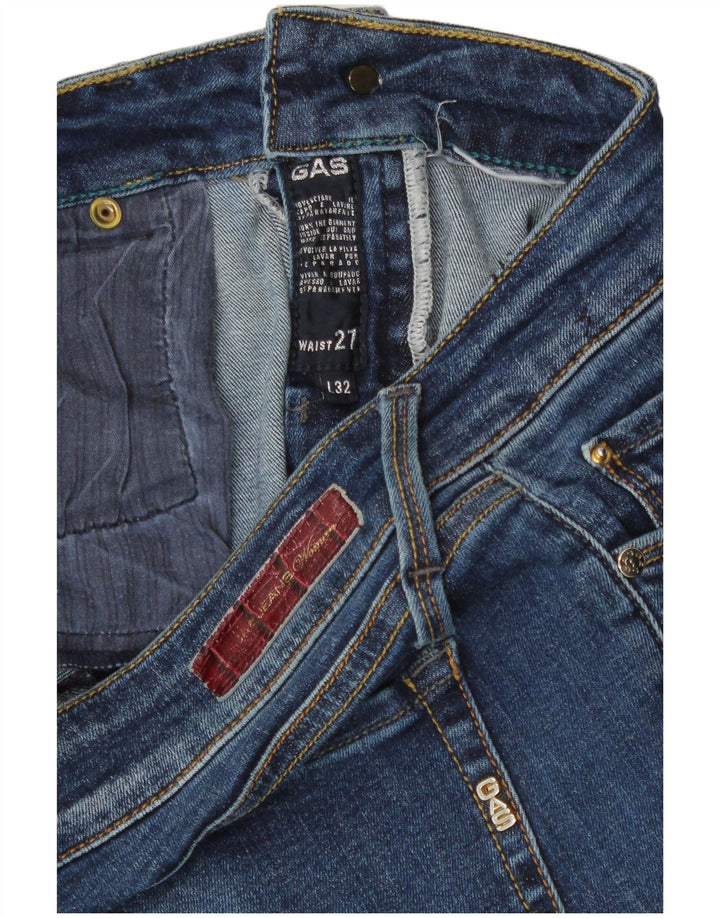 Damskie jeansy Gas W27 L32 Niebieskie