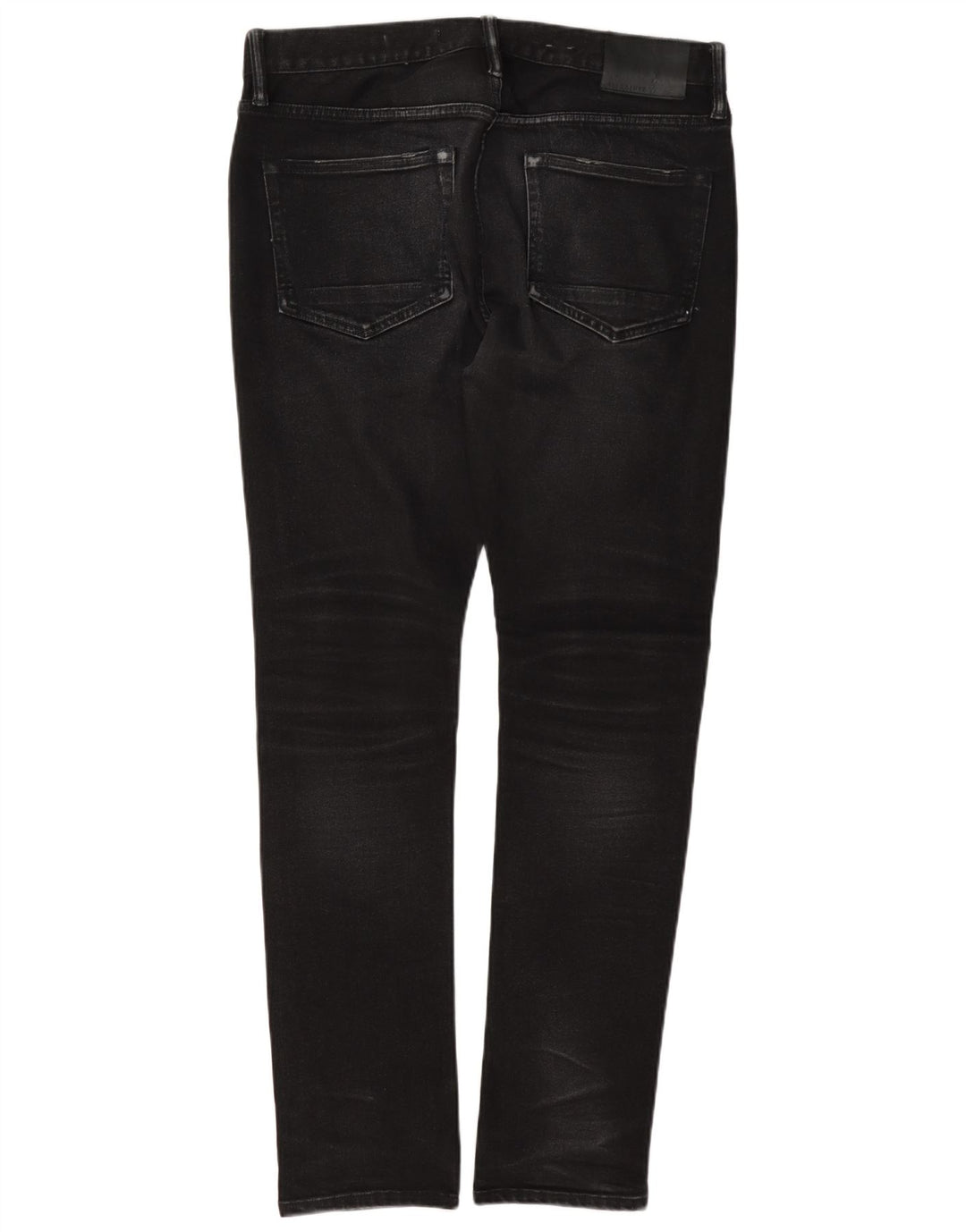 All Saints Męskie Cigarette Slim Jeans W32 L32 Szara bawełna