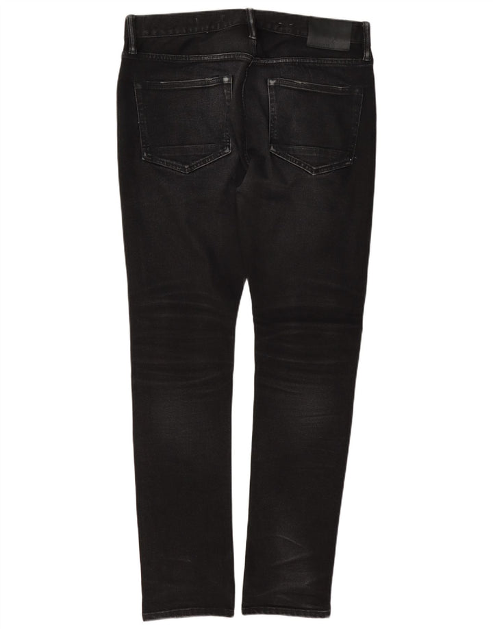 All Saints Męskie Cigarette Slim Jeans W32 L32 Szara bawełna