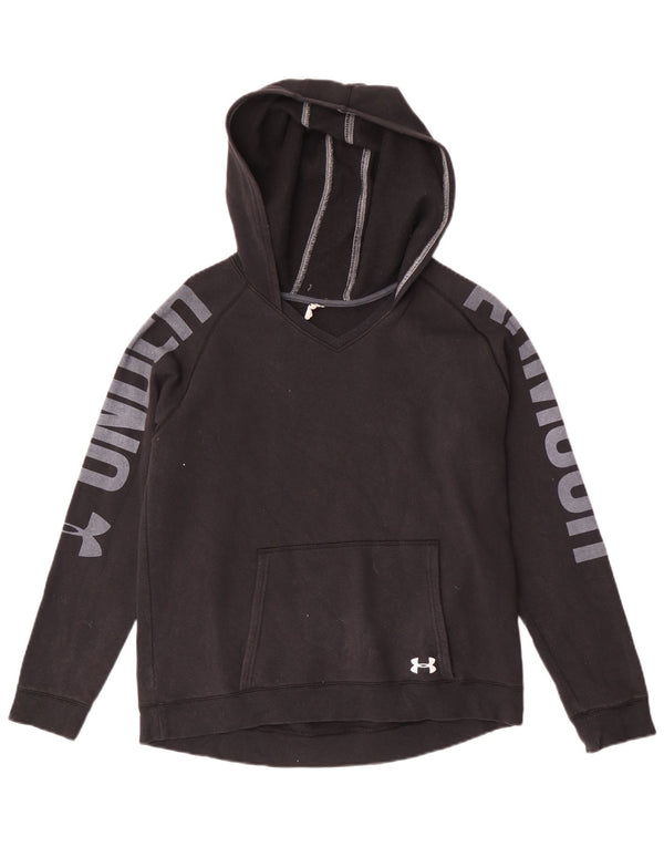 Chłopięca bluza z kapturem Under Armour Cold Gear Graphic 13-14 lat XL, czarna