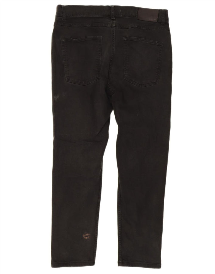 Damskie jeansy Whistles Crop W34 L25 Czarne