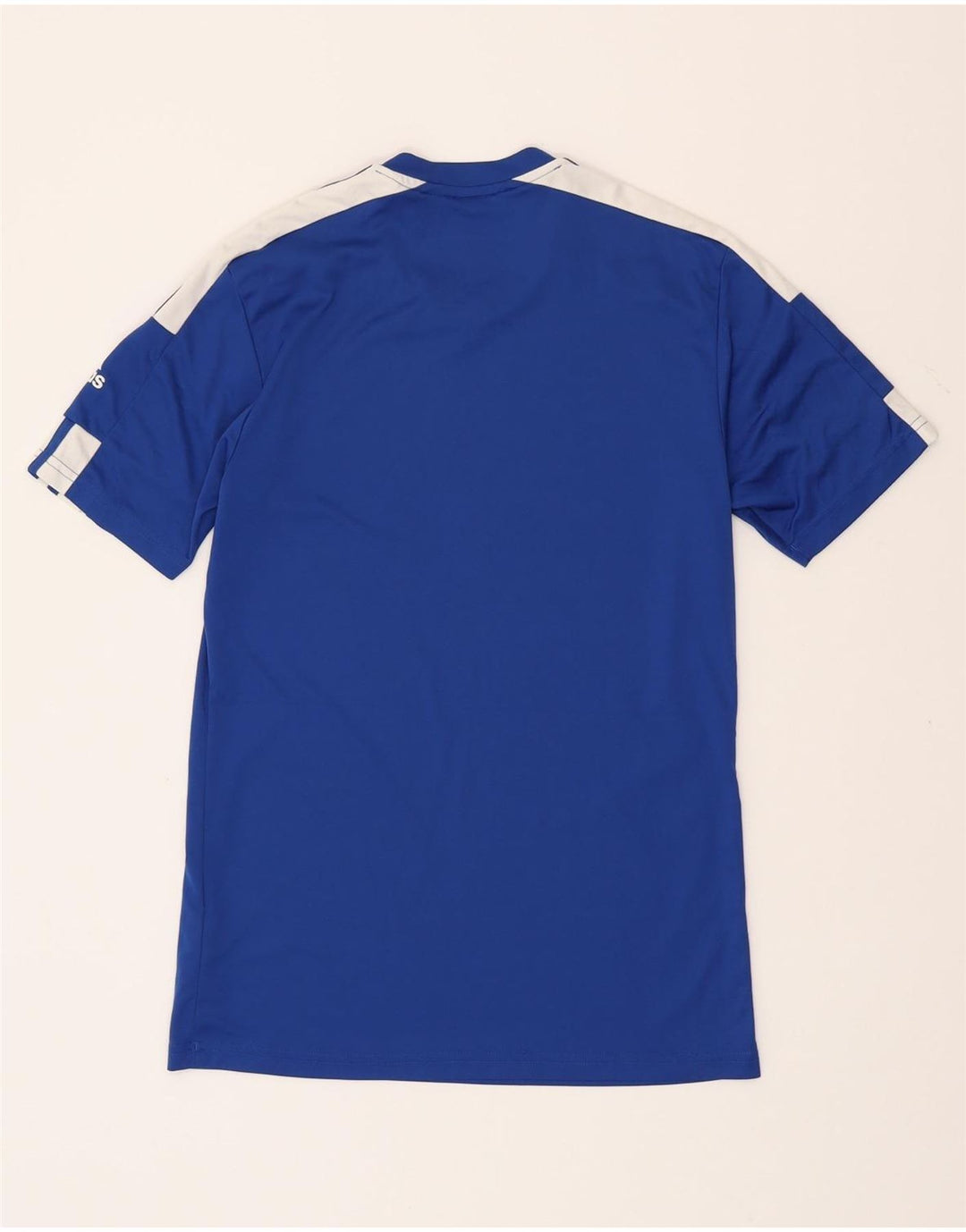 Męski T-shirt ADIDAS Aeroready Top XS Niebieski poliester z blokami kolorów