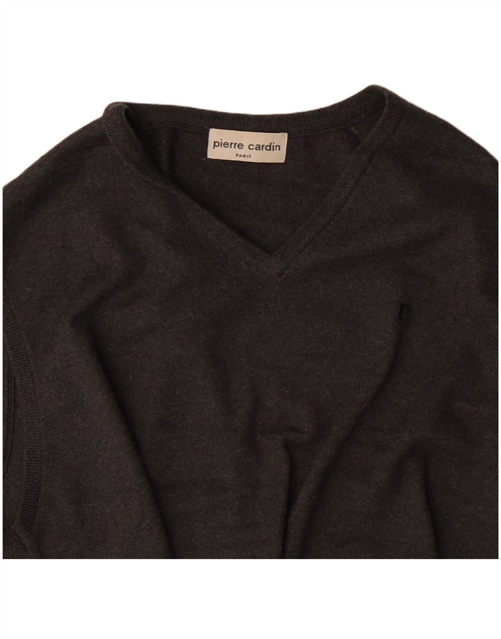 Męski podkoszulek bez rękawów PIERRE CARDIN XL, szary, akrylowy