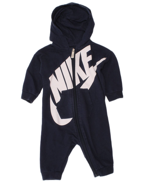 Kombinezon z kapturem dla chłopców Nike Baby Graphic 6-9 miesięcy, granatowy
