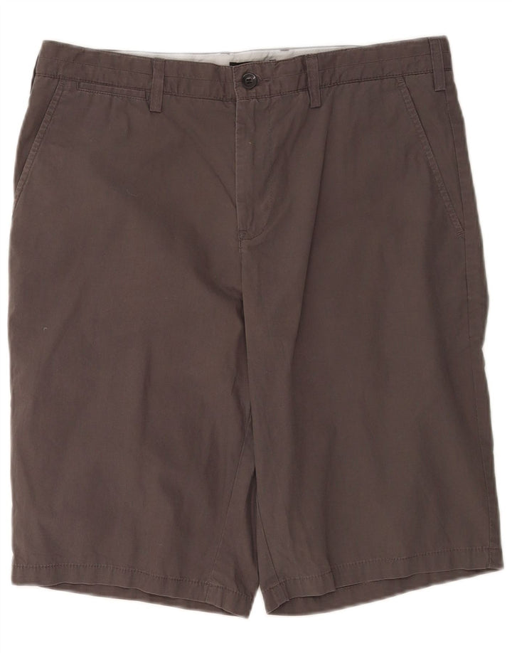 Męskie spodenki Chino Marks & Spencer W34, duże, szare, bawełniane