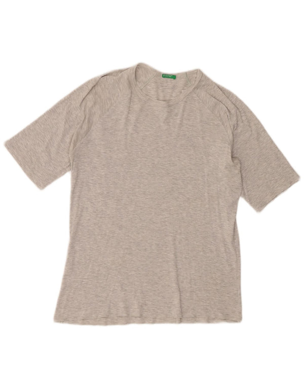 Damska koszulka Benetton Top UK 12 Medium Grey Flecked