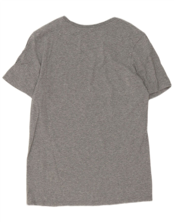 Męski T-shirt Nike Athletic Cut z grafiką, mały, szary nakrapiany