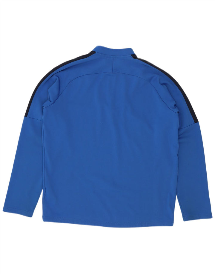 Chłopięcy dres Nike z zamkiem błyskawicznym na szyi, 13-14 lat XL, niebieski, blok kolorów