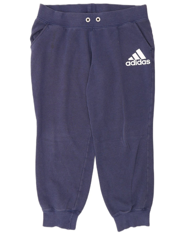 Damskie spodnie dresowe Adidas Graphic Joggers UK 16/18 Duże granatowe