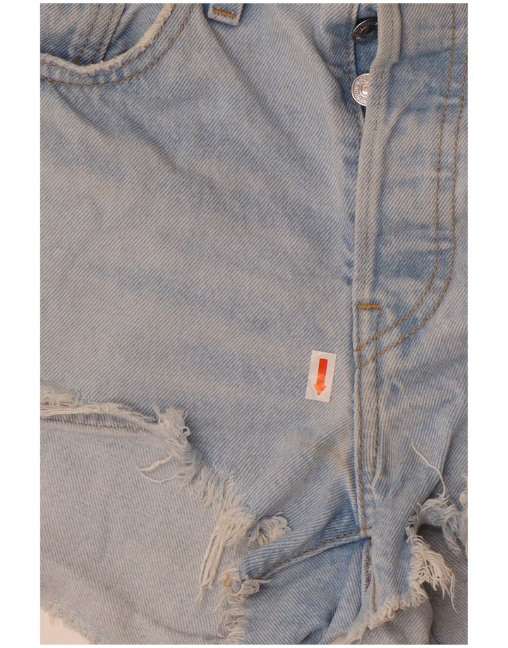 Damskie spodenki jeansowe Levi's 501 W27 Małe, niebieskie, bawełniane