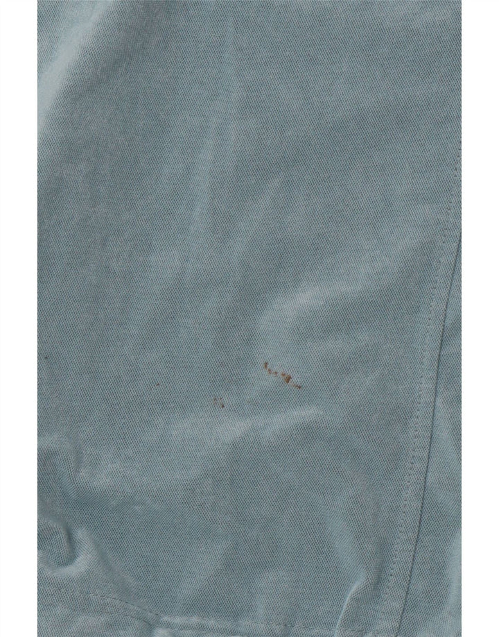 Męska kurtka dresowa ASICS, duża, niebieska, poliestrowa, z blokami kolorów, sportowa