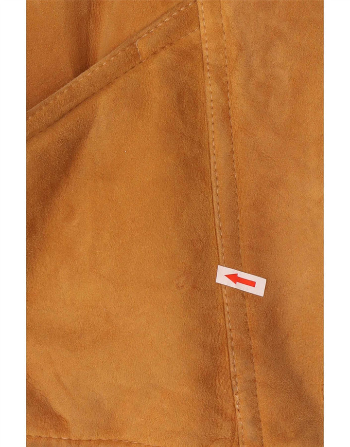 Damska kurtka oversize w stylu vintage IT 42 w kolorze średniego brązu