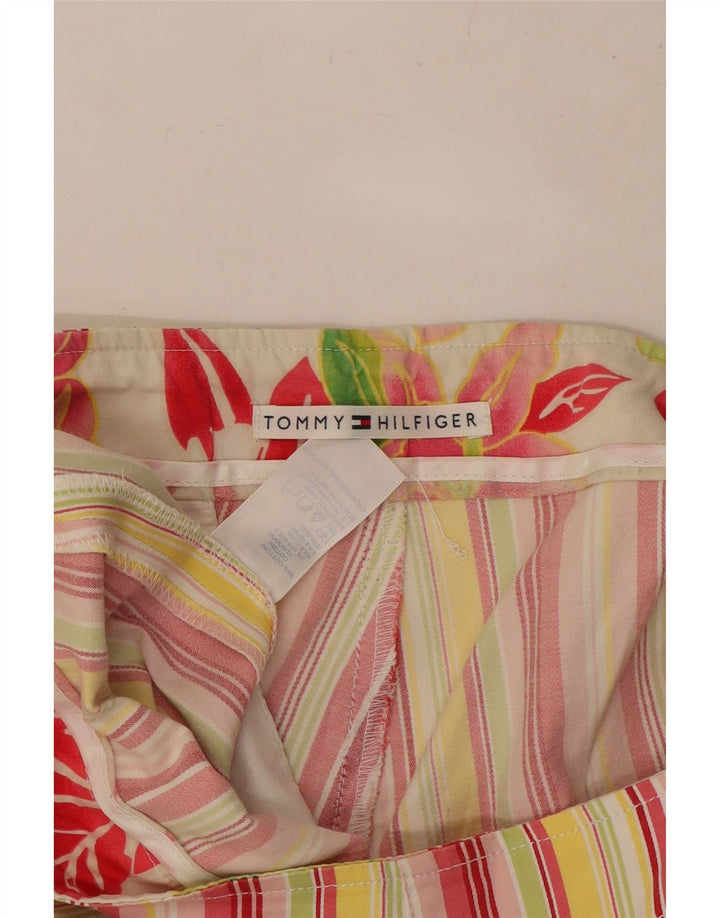 Damskie bermudy TOMMY HILFIGER W30 w średnie wielokolorowe paski