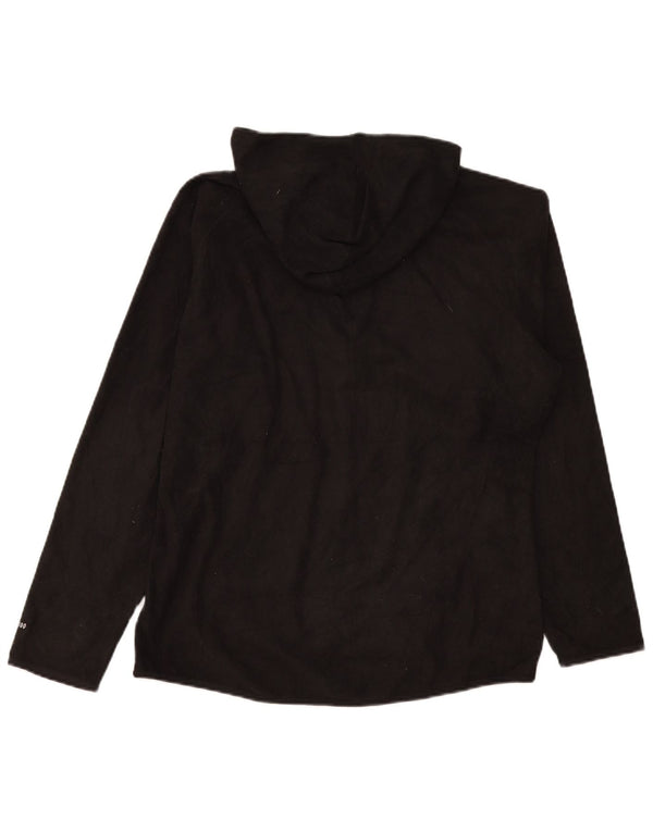 Damska kurtka polarowa z kapturem The North Face UK 18 XL, czarna, poliestrowa