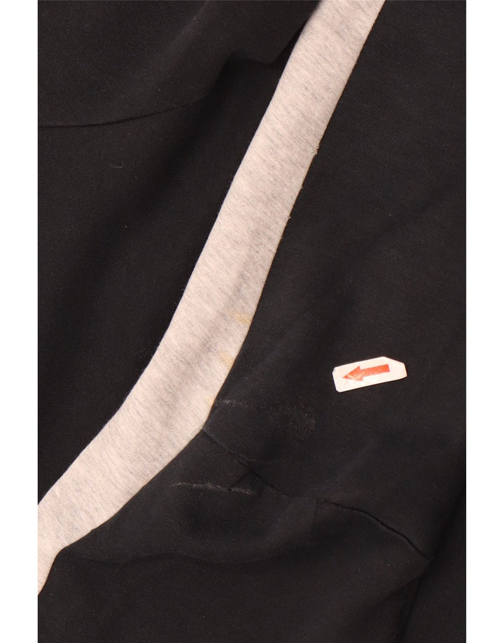 Męska bluza Puma Sweter, średni czarny, poliester z blokami kolorów