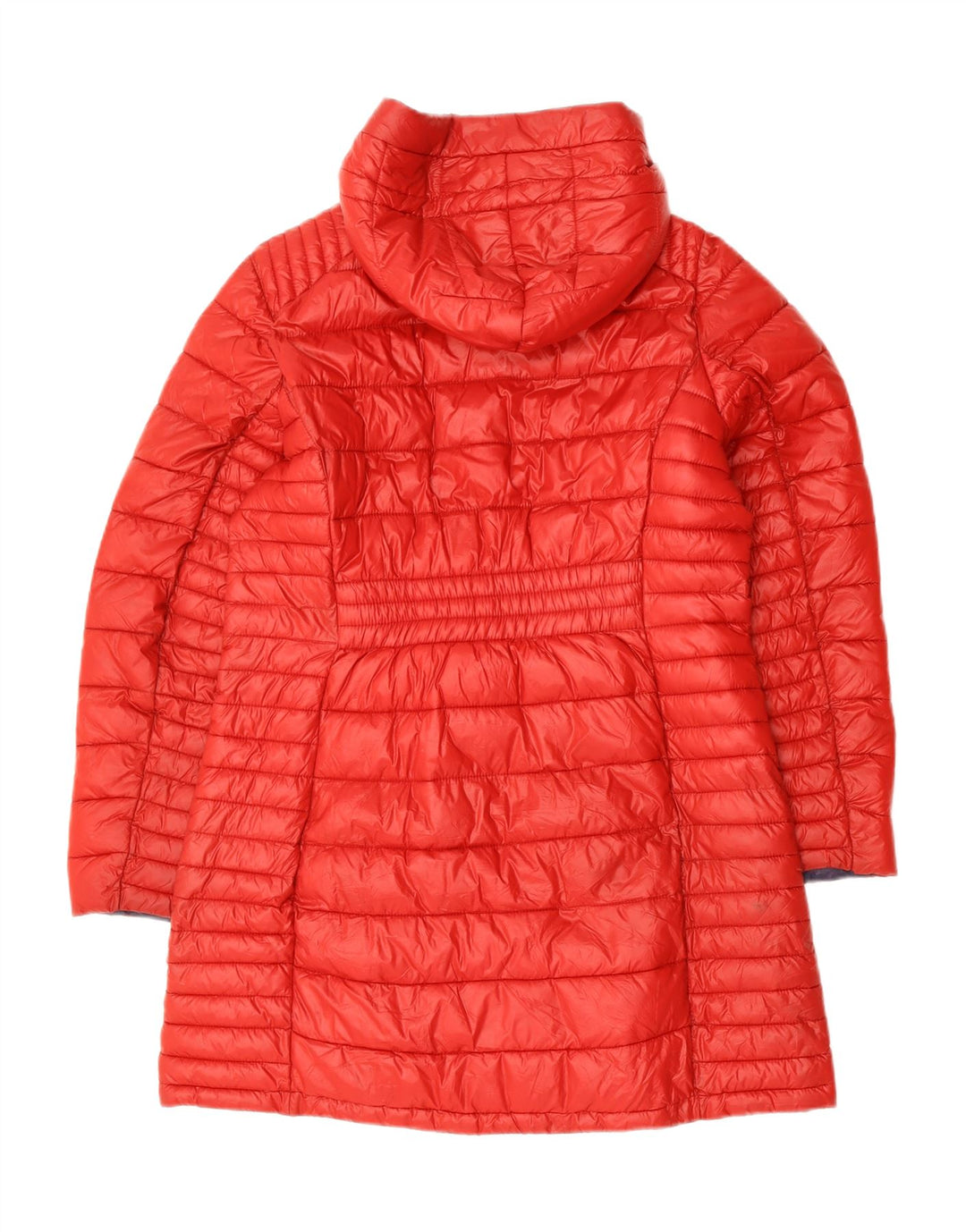 MICHAEL KORS Womens Hooded Padded Coat UK 16 Large Red Nylon Vintage Michael Kors and Second-Hand Michael Kors from Messina Hembry 