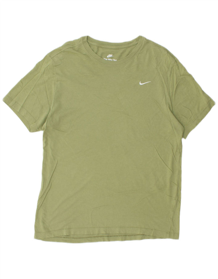 T-shirt męski Nike, średni zielony