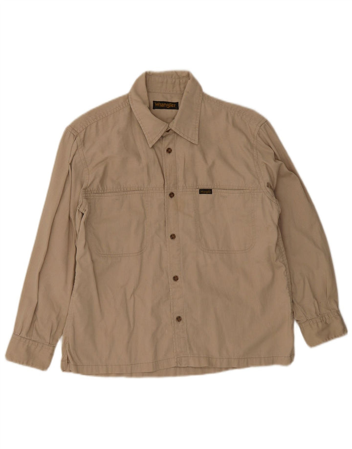 Koszula chłopięca Wrangler 14-15 lat, duża, beżowa w prążki