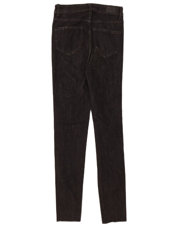 Marks & Spencer Damskie The Ivy Skinny Jeans UK 8 Small W28 L30 Czarne