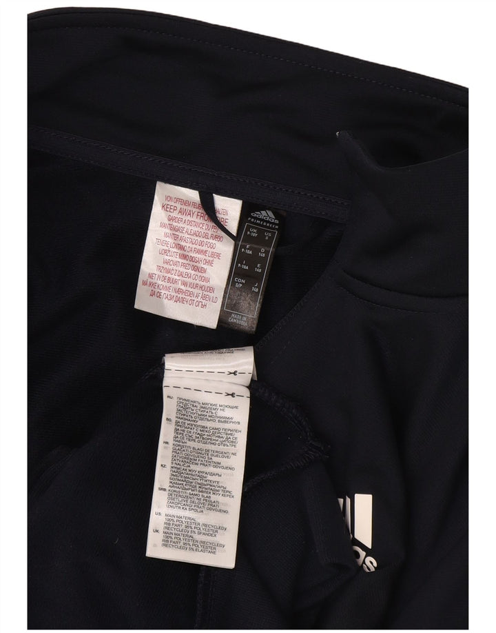 Chłopięca kurtka dresowa ADIDAS 9-10 lat, granatowa, poliester