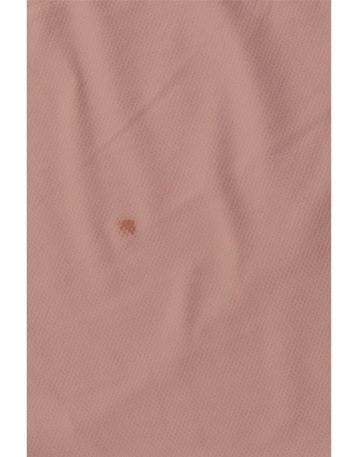 LULULEMON Damski krótki top z długim rękawem i luźnym krojem, UK 14, średni róż