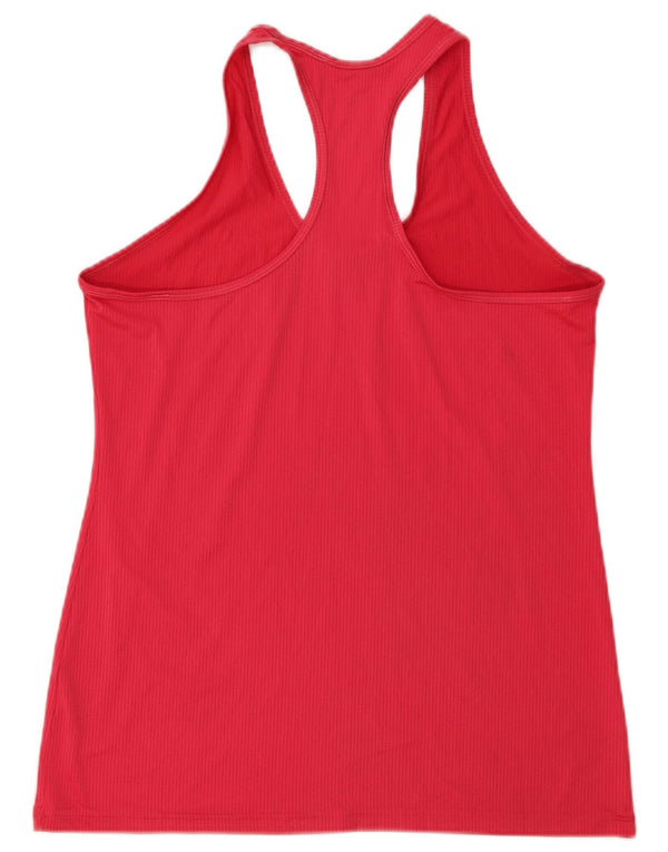 Adidas Damska Kamizelka Climalite Top UK 16/18 Duży Różowy