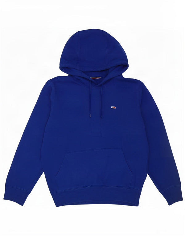 Męski sweter z kapturem Tommy Hilfiger, mały, granatowy, bawełniany