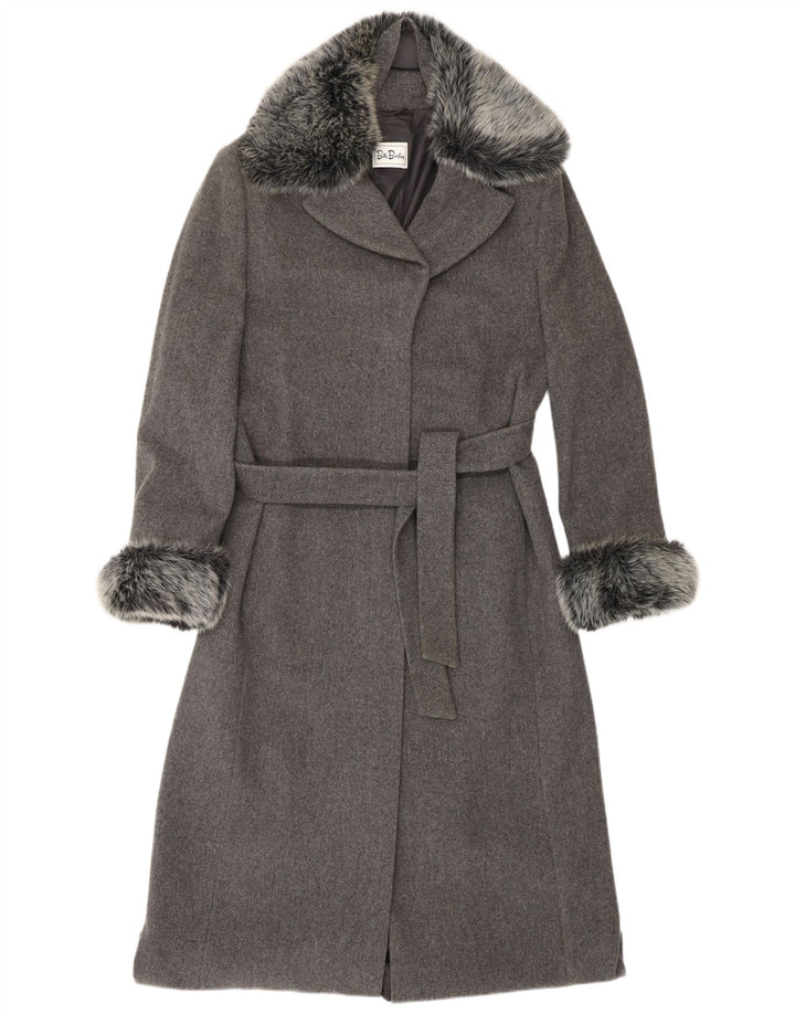 Płaszcz damski BETTY BARCLAY UK 16, duży, szary, nowa wełna