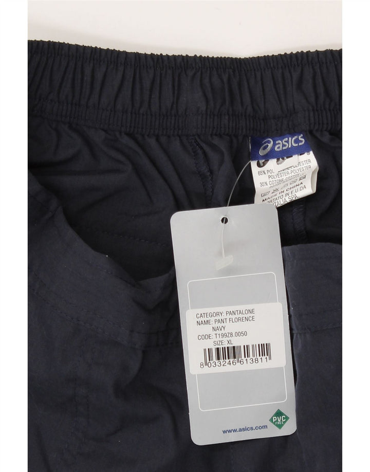 Damskie spodnie dresowe Asics Cargo UK 18 XL Granatowy poliester