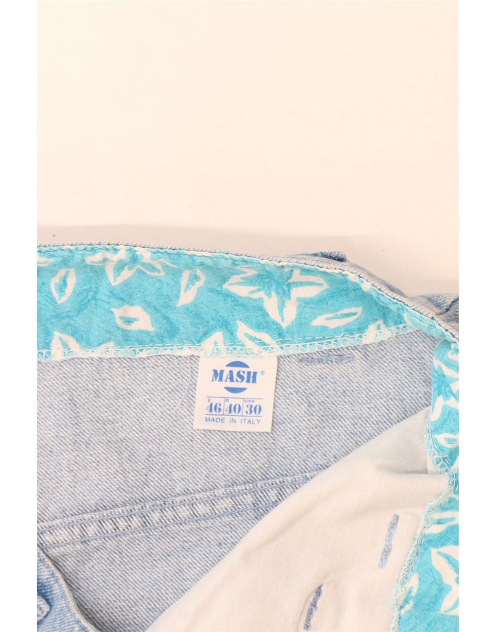 Damskie dżinsy Mash Tapered IT 46 Large W30 L30 Niebieska bawełna