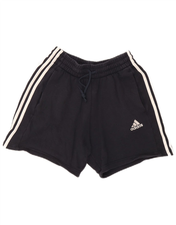 Damskie spodenki sportowe Adidas UK 10, małe, granatowe