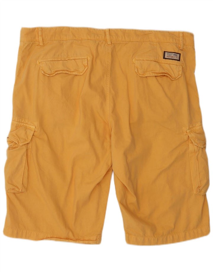Męskie spodenki cargo 40Weft IT 56 3XL W40 Żółta bawełna