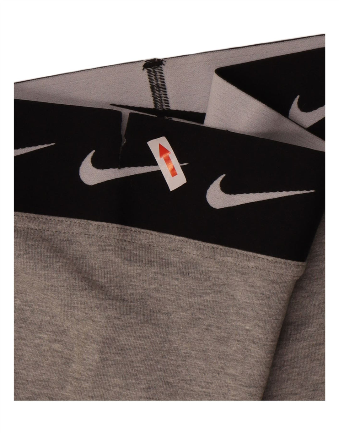 Damskie legginsy Nike Graphic UK 14, duże, szare, bawełniane