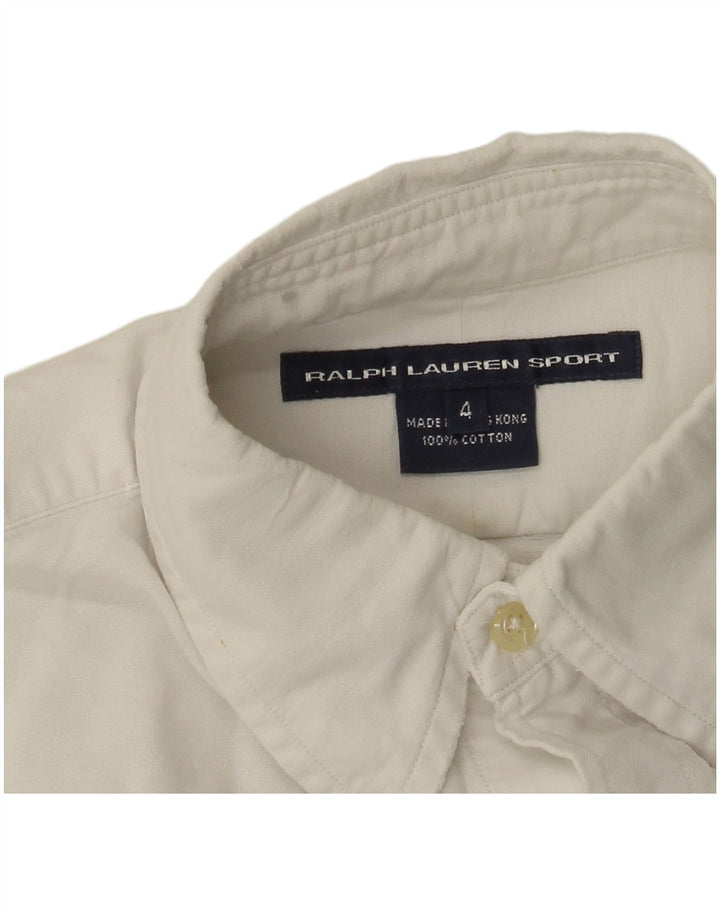 Koszula męska Ralph Lauren, średnia biała bawełna