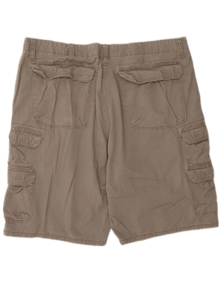 WRANGLER Mens Cargo Shorts W38 XL Grey Cotton