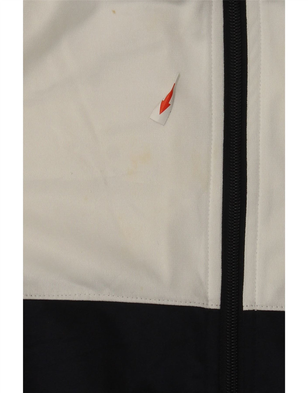 Męska kurtka dresowa Lotto z grafiką, duża, granatowa, z blokami kolorów