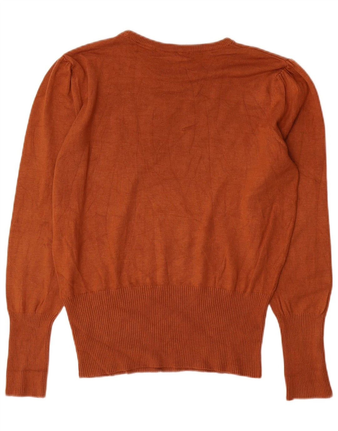 Marks & Spencer Damski sweter z dekoltem w łódkę, UK 12, średni brąz