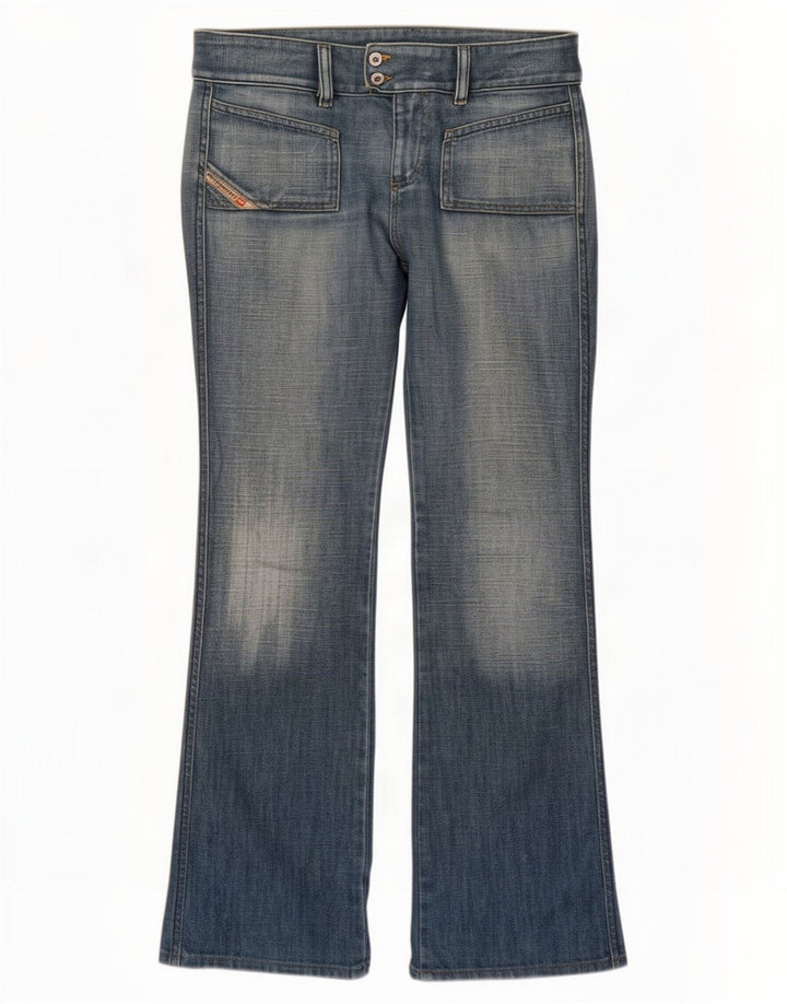 Damskie jeansy Bootcut Diesel W30 L32 Niebieskie bawełniane
