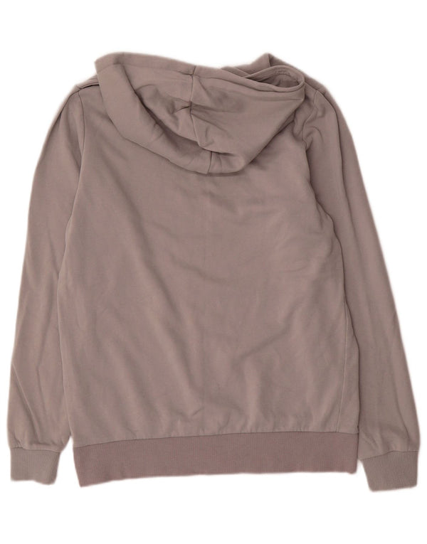 Chłopięcy sweter z kapturem Jack & Jones z grafiką, 15-16 lat, szara bawełna