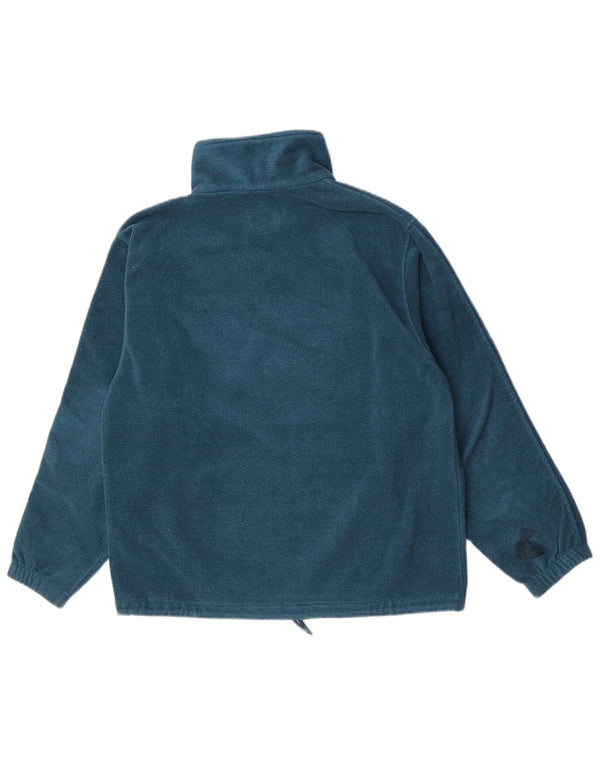 Damski sweter polarowy oversize Aesse UK 14 w kolorze średniego turkusu