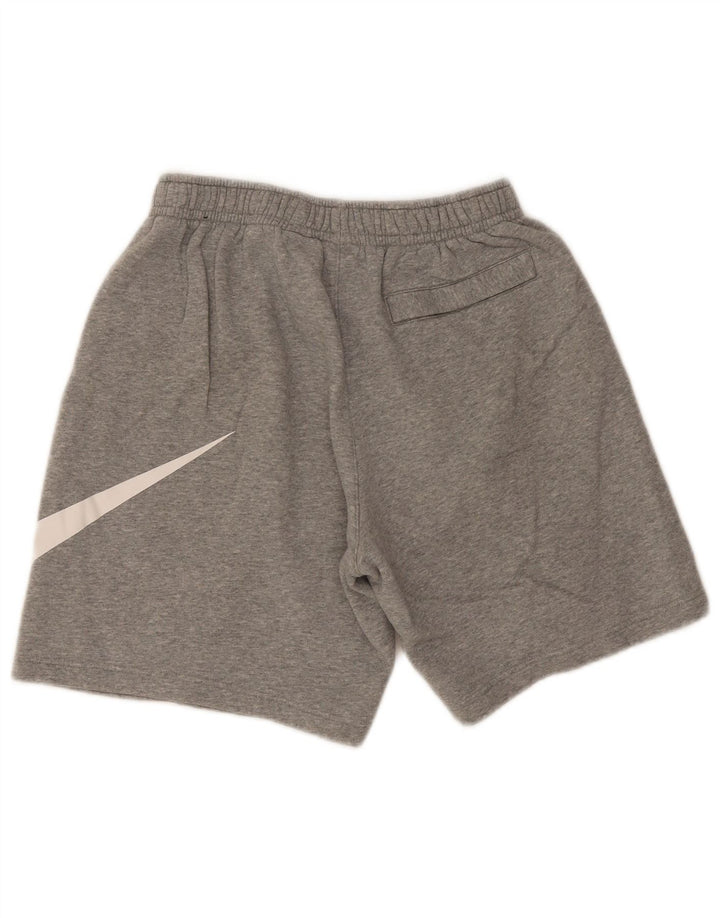 Męskie spodenki sportowe Nike Graphic, średnioszare, bawełniane