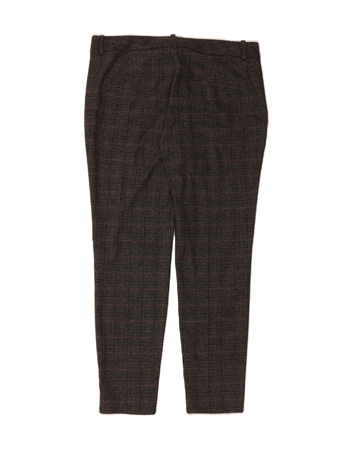 ZARA Womens Slim Suit Trousers EU 40 Medium W30 L30 Grey Check Vintage Zara and Second-Hand Zara from Messina Hembry 