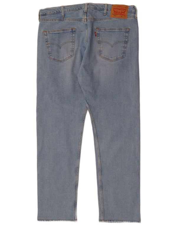 Męskie jeansy Levi's 502 zwężane W38 L31 niebieska bawełna