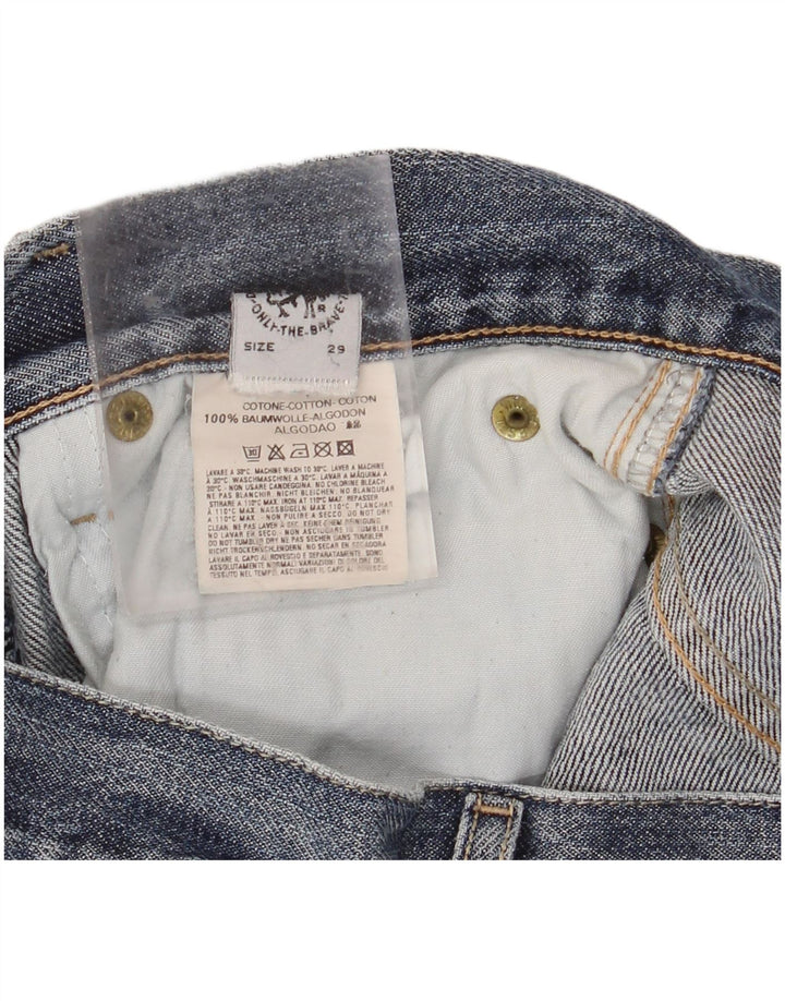 Męskie spodenki jeansowe DIESEL W29 Małe, niebieskie, bawełniane