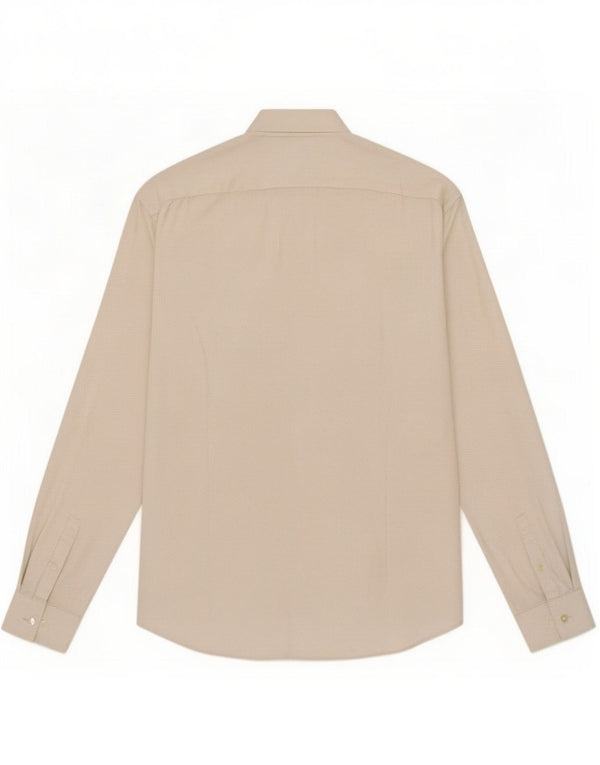 Męska koszula Calvin Klein Slim Fit, rozmiar 42 16 1/2, duża, biała bawełniana w cętki