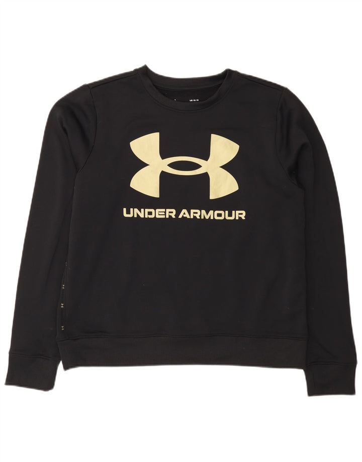 Damska bluza z grafiką Under Armour UK 16, duża, czarna
