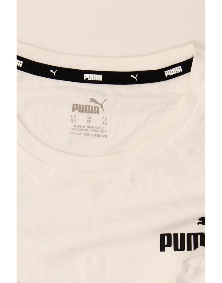 Damska koszulka oversize z grafiką PUMA UK 6 XS, biała