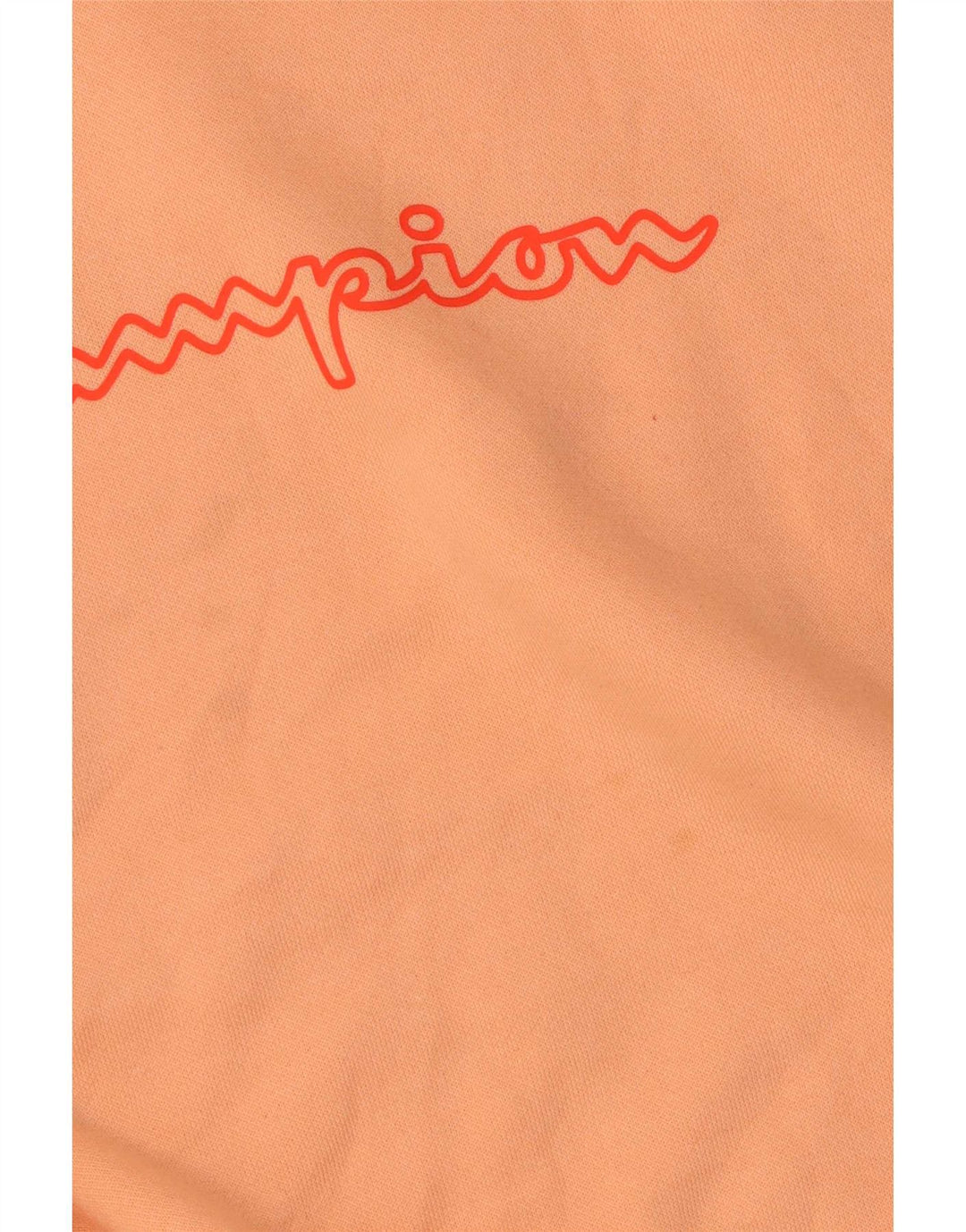 Damska bluza z kapturem Champion Graphic Oversize UK 14, średnia pomarańcza