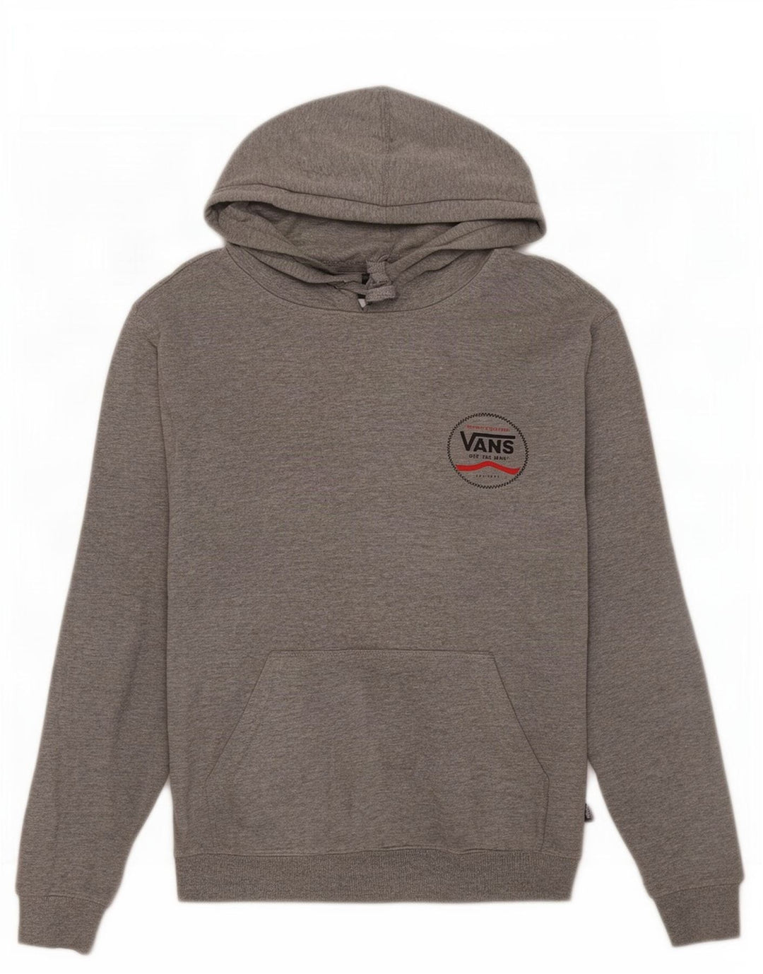 Męski sweter z kapturem Vans z grafiką, mały, szary, nakrapiany