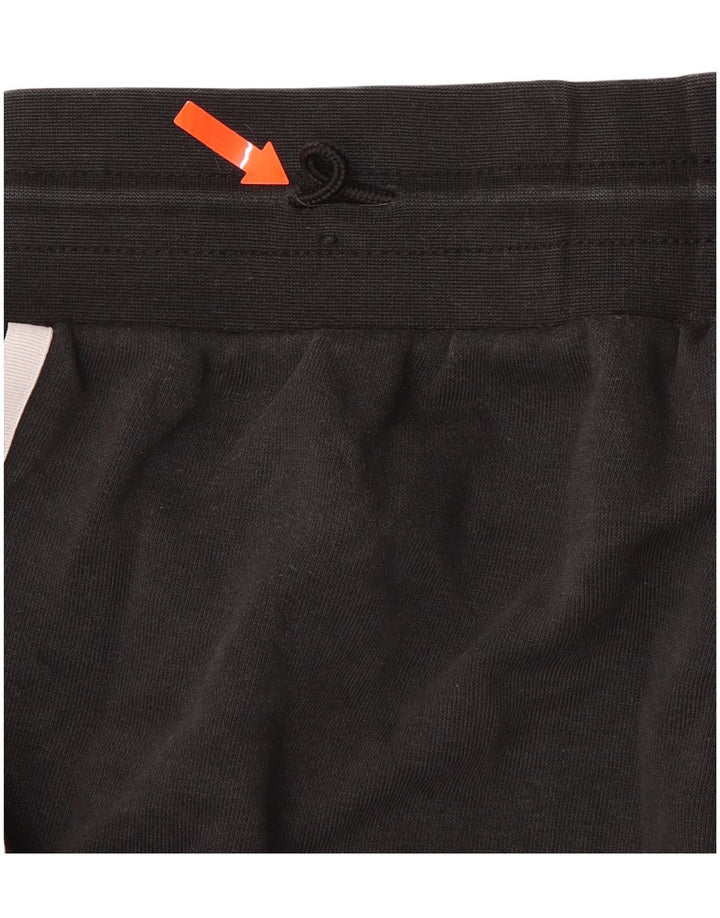 Damskie spodnie dresowe ADIDAS Joggers UK 10, małe, czarne, poliestrowe